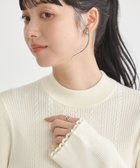 【アースミュージックアンドエコロジー/earth music&ecology】のナローケーブルプルオーバー 人気、トレンドファッション・服の通販 founy(ファニー) ファッション Fashion レディースファッション Fashion for Women トップス・カットソー Cut & Sew Tops ニット Knit Tops & Sweaters カジュアルプルオーバー・ニットトップス Pullovers & Knit Tops / Casual Pullovers おすすめ Recommended / Our Picks インナー Innerwear シンプル Simple, Minimal スリーブ Sleeve, Long Sleeve / Short Sleeve セーター Sweater, Knitwear ハイネック High Neck, Mock Neck フィット Fit, Slim Fit フェミニン Feminine, Girly フォルム Silhouette, Form フロント Front, Front Design ベーシック Basic, Essential ポケット Pocket, Pocket Detail レース Lace, Lace Fabric A/W・秋冬 Autumn/Winter thumbnail Ivory|ID: prp329100004681662 ipo3291000000033812944