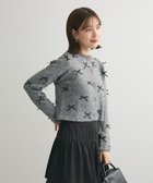 【グリーンパークス/Green Parks】の・ANDSEARCH メニーリボンニットカーディガン Charcoal Gray|ID: prp329100004681705 ipo3291000000034241839