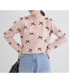 【グリーンパークス/Green Parks】の・ANDSEARCH メニーリボンニットカーディガン Pink|ID: prp329100004681705 ipo3291000000034241840