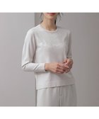 【ジェイ プレス/J.PRESS】の【洗える】DÉCOR レース ニット ライトベージュ系|ID: prp329100004681730 ipo3291000000033813250