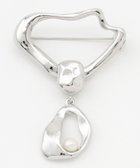 【アイシービー/iCB】の【CLASSY.1月号掲載】ウェーブブローチ シルバー系|ID: prp329100004681784 ipo3291000000033813474
