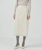 【グレース コンチネンタル/GRACE CONTINENTAL】のフリンジタイトスカート キナリ|ID: prp329100004681831 ipo3291000000033813719