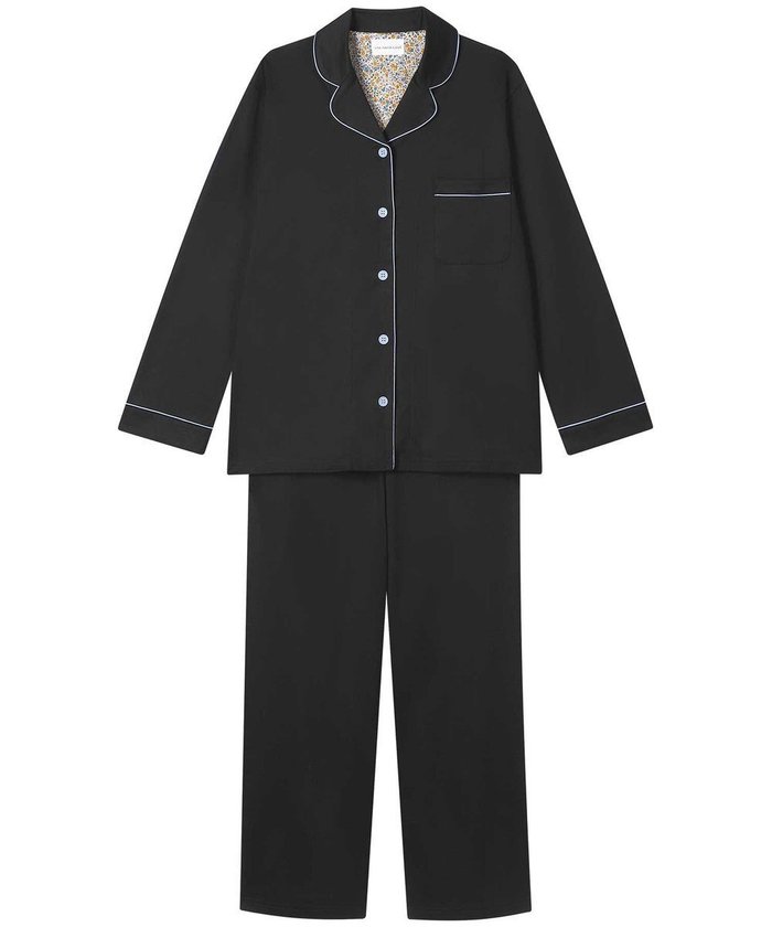 【ウンナナクール/une nana cool】のMADE WITH LIBERTY FABRIC シルケットジャージパジャマ インテリア・キッズ・メンズ・レディースファッション・服の通販 founy(ファニー) https://founy.com/ ファッション Fashion レディースファッション Fashion for Women パイピング Piping, Trim Design パジャマ Pajamas, Sleepwear リラックス Relax, Relaxed Fit おすすめ Recommended / Our Picks ギフト プレゼント Gift / Present |ID: prp329100004681850 ipo3291000000033813798