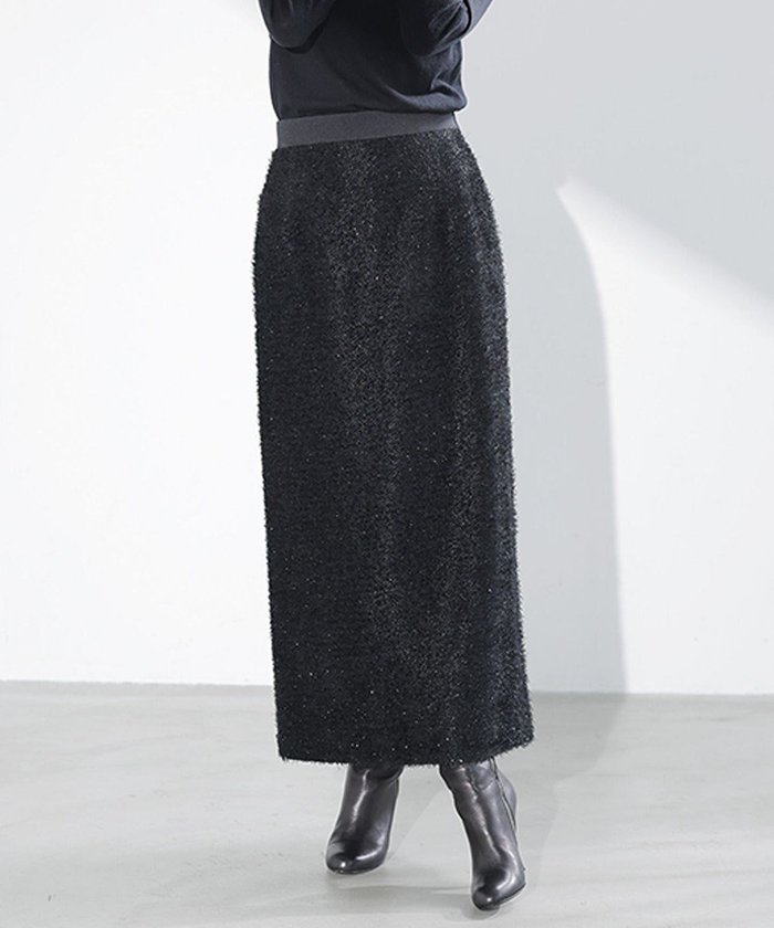 【アイシービー/iCB】のルレックスヘアリージャカード ナロースカート インテリア・キッズ・メンズ・レディースファッション・服の通販 founy(ファニー) https://founy.com/ ファッション Fashion レディースファッション Fashion for Women スカート Skirts 2024年 2024 2024-2025秋冬・A/W Autumn/Winter 2024–25 AW24–25 ジャカード/ジャガード Jacquard, Woven Pattern セレモニー Ceremony フリンジ Fringe, Tassel エレガント 上品 Elegant A/W・秋冬 Autumn/Winter |ID: prp329100004681864 ipo3291000000033813870