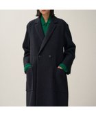 【エイトン/ATON】のBABY ALPACA ロングテーラードコート NAVY|ID: prp329100004681865 ipo3291000000033813880