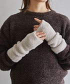 【エニィ スィス/any SiS】の【WEB+一部店舗限定】シャギー ハンドウォーマー ライトグレー|ID: prp329100004681891 ipo3291000000034296977