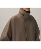 【エイトン/ATON】のSUPER 120S DOUBLE MELTON バルマカーンコート TOP BROWN|ID: prp329100004681939 ipo3291000000034312787