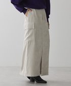 【アメリカンホリック/AMERICAN HOLIC】のコーデュロイサイドポケットタイトスカート Ivory|ID: prp329100004681951 ipo3291000000033814362