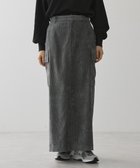 【アメリカンホリック/AMERICAN HOLIC】のコーデュロイサイドポケットタイトスカート Charcoal Gray|ID: prp329100004681951 ipo3291000000033814364