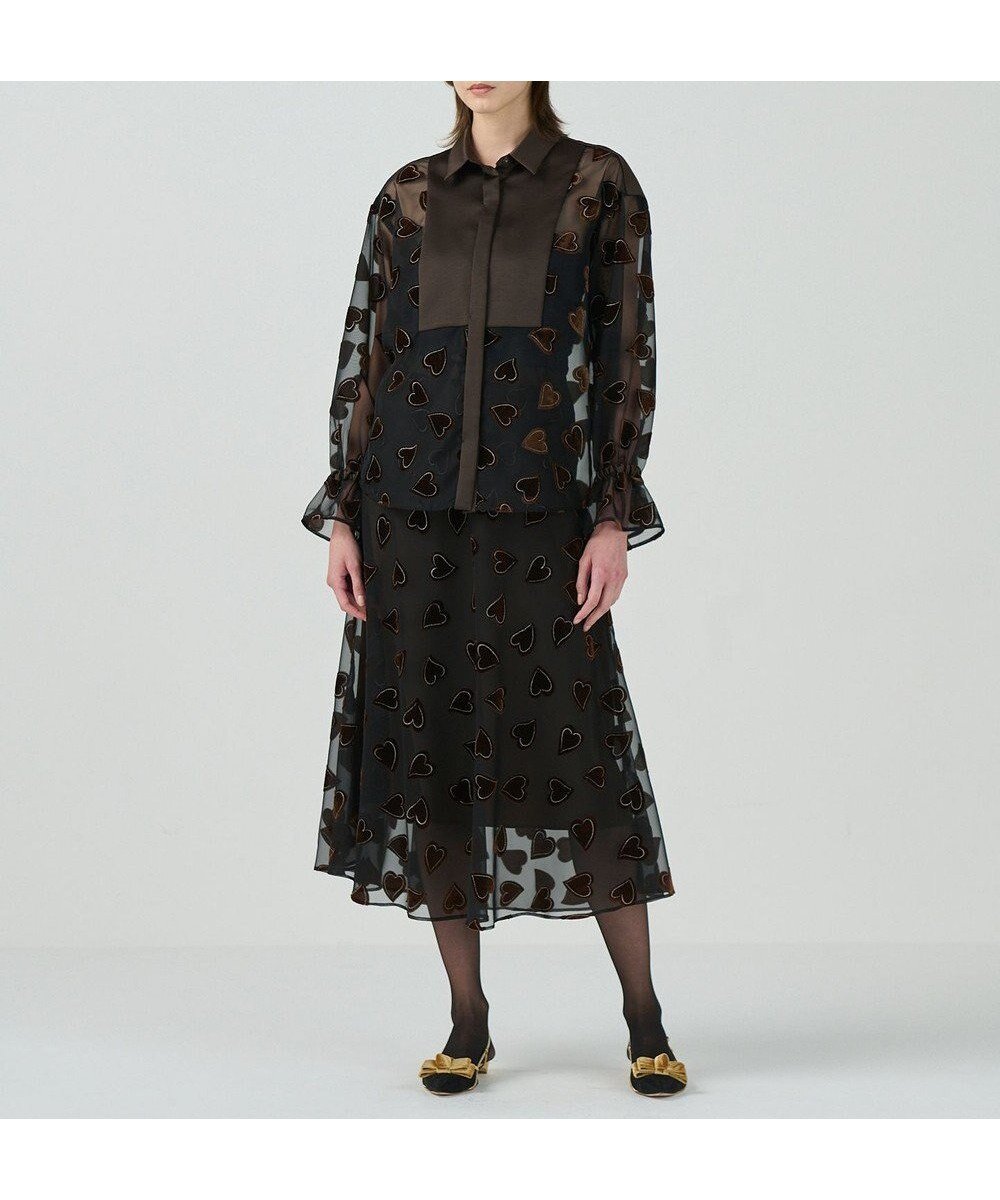 【グレース コンチネンタル/GRACE CONTINENTAL】のハートオパールスカート 人気、トレンドファッション・服の通販 founy(ファニー) 　ファッション　Fashion　レディースファッション　Fashion for Women　スカート　Skirts　インナー　Innerwear　シアー　Sheer, See-Through　ベルベット　Velvet, Velvety　リボン　Ribbon, Bow　夏　Summer　S/S・春夏　SS, Spring/Summer, Warm Season　A/W・秋冬　Autumn/Winter　 other-1|ID: prp329100004681976 ipo3291000000033814466