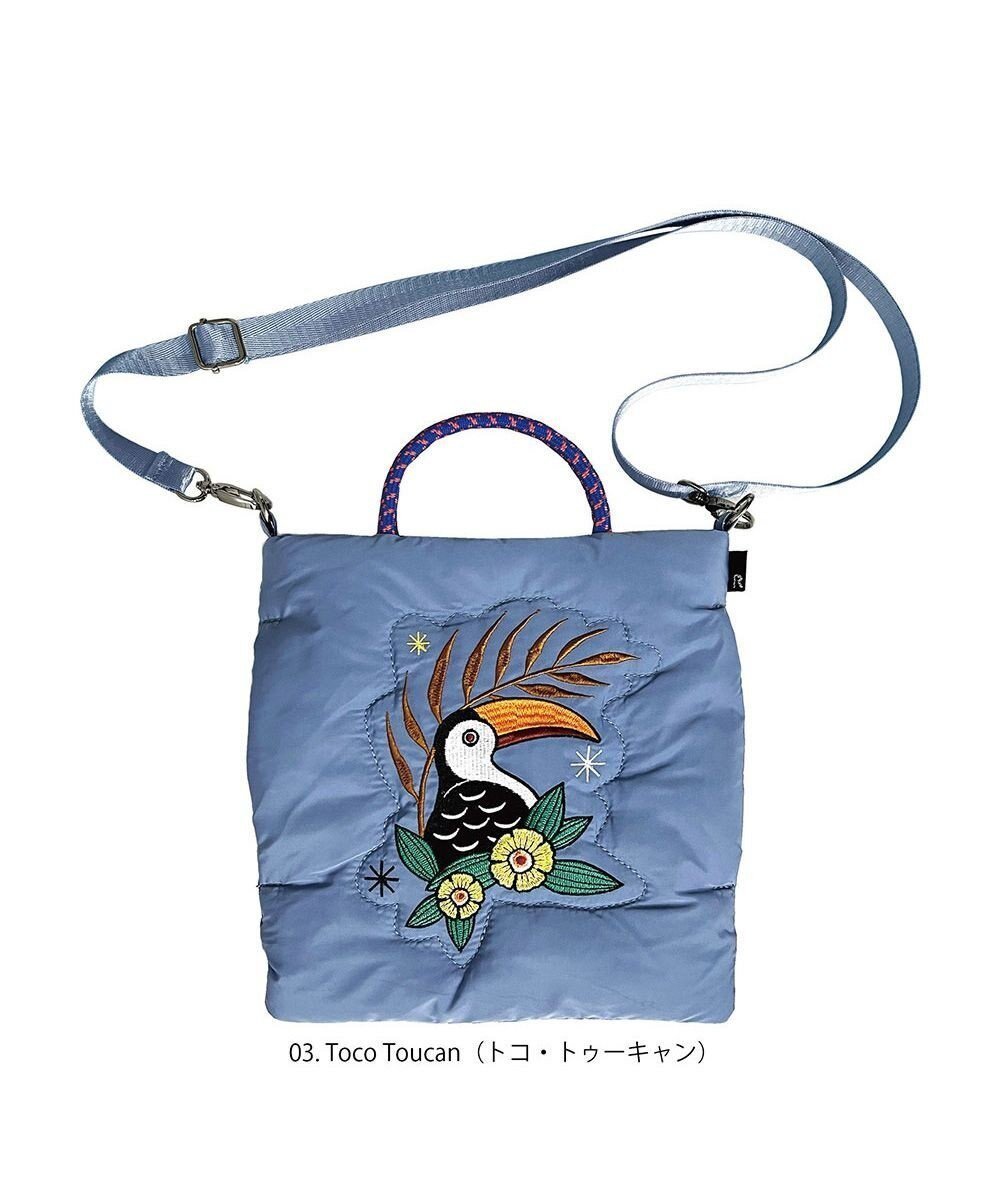 【ルートート/ROOTOTE】の6842【フェザールー】FE.サコッシュ.ブロドゥリー-A インテリア・キッズ・メンズ・レディースファッション・服の通販 founy(ファニー) 　ファッション　Fashion　レディースファッション　Fashion for Women　インナー　Innerwear　カメラ　Camera Accessories　キルティング　Quilted, Quilting　ショルダー　Shoulder, Shoulder Strap　スタイリッシュ　Stylish, Fashionable　スマート　Smart, Elegant　フェザー　Feather, Feather Detail　ポケット　Pocket, Pocket Detail　ギフト プレゼント　Gift / Present　新作・新入荷　New Arrivals / New In　03:トコ・トゥーキャン|ID: prp329100004681981 ipo3291000000033814492