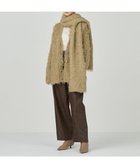 【グレース コンチネンタル/GRACE CONTINENTAL】のシャギーニットストール カーキ|ID: prp329100004681998 ipo3291000000033814586