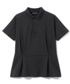 【ゼロハリバートン/ZERO HALLIBURTON】のペプラム風切替ポロシャツ ZHG-W4A 3 82874 ゴルフウェア 人気、トレンドファッション・服の通販 founy(ファニー) ファッション Fashion レディースファッション Fashion for Women トップス・カットソー Cut & Sew Tops シャツ・ブラウス・オフィスカジュアル Elegant Blouses & Button-Ups ポロシャツ・きれいめカジュアル Smart-Casual Polo Tops ゴルフ Golf シリコン Silicone, Silicone Material パウダー Powder, Soft Tone ペプラム Peplum, Flared Hem ポロシャツ Polo Shirt, Collared Tee 切替 Switching, Contrast Panel A/W・秋冬 Autumn/Winter 軽量 Lightweight, Ultra Light thumbnail ブラック|ID: prp329100004682008 ipo3291000000033814641