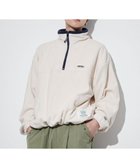 【ウィゴー/WEGO】のDISCUSフリースハーフジップPO ホワイトアイボリー|ID: prp329100004682045 ipo3291000000033814806