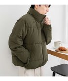 【ウィゴー/WEGO】の【ユニセックス着用ITEM】パデッドブルゾン カーキ|ID: prp329100004682051 ipo3291000000033814828