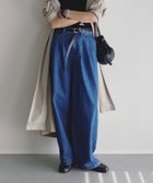 【ウォードブルー/WOADBLUE】のTUCKER タッカー / ワイドデニムパンツ MIDBLUE|ID: prp329100004682065 ipo3291000000033814912