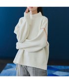 【ティアクラッセ/Tiaclasse】の【洗える】配色ハンドステッチプルオーバー 人気、トレンドファッション・服の通販 founy(ファニー) ファッション Fashion レディースファッション Fashion for Women トップス・カットソー Cut & Sew Tops ニット Knit Tops & Sweaters カジュアルプルオーバー・ニットトップス Pullovers & Knit Tops / Casual Pullovers スリット Slit, Slit Detail セーター Sweater, Knitwear デニム Denim, Jeans Material トレンド Trend, Trending Now ハンド Hand, Handmade ブランケット Blanket, Throw Blanket ボトム Bottoms, Lower Wear モックネック Mock Neck, Short Turtleneck リラックス Relax, Relaxed Fit 洗える Machine Washable A/W・秋冬 Autumn/Winter thumbnail オフホワイト|ID: prp329100004682101 ipo3291000000033815069