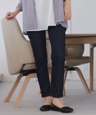 【ティアクラッセ/Tiaclasse】の【裏起毛・洗える】マシュマロタッチデニムパンツ ネイビー|ID: prp329100004682104 ipo3291000000035673416