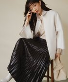 【23区/NIJYUSANKU】の【洗える】レザーライクプリーツ スカート ダークブラウン系|ID: prp329100004682119 ipo3291000000033815172