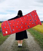 【ニトリト/nitorito】の【23AW新作/UNISEX】Sanpo オリジナル柄 ストール red|ID: prp329100004682137 ipo3291000000033815274