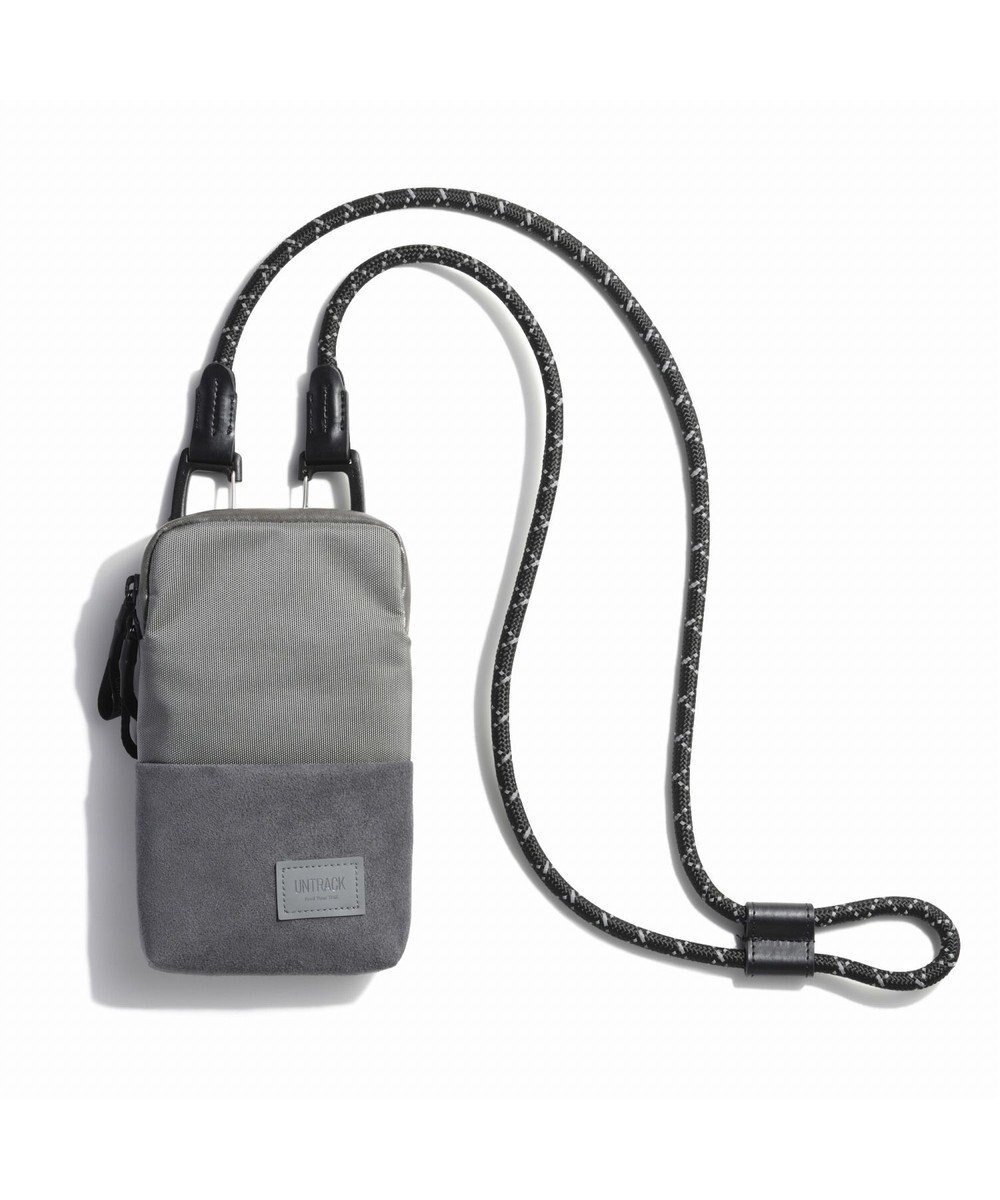 【エースバッグズアンドラゲッジ/ACE BAGS & LUGGAGE】のUNTRACK OUTDOOR/CE スマホショルダー 60051 アントラック インテリア・キッズ・メンズ・レディースファッション・服の通販 founy(ファニー) 　ファッション　Fashion　レディースファッション　Fashion for Women　アウトドア　Outdoor Clothing　スマホショルダーバッグ　Smartphone Shoulder Bag　エレガント 上品　Elegant　グレー|ID: prp329100004682156 ipo3291000000033815347
