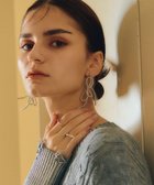【イェッカ ヴェッカ/YECCA VECCA】のメタルビーズリボンピアス Silver|ID: prp329100004682188 ipo3291000000033815482
