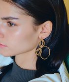 【イェッカ ヴェッカ/YECCA VECCA】のメタルビーズリボンピアス Gold|ID: prp329100004682188 ipo3291000000033815484