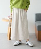 【クラフトスタンダードブティック/CRAFT STANDARD BOUTIQUE】のカットコーデュロイタイトスカート Gray Beige|ID: prp329100004682264 ipo3291000000033815805