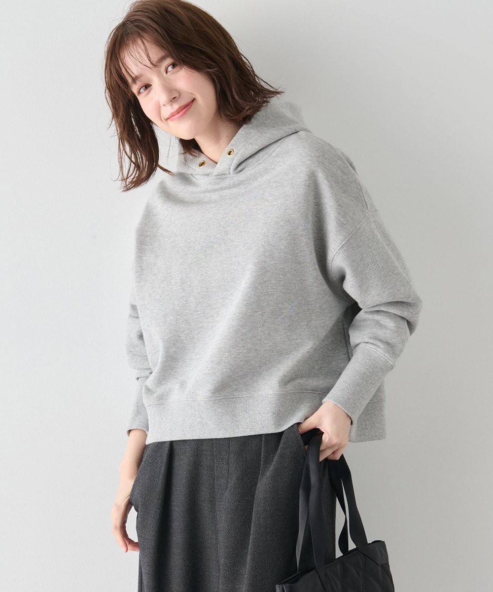 【エニー/ANY】の【洗濯機可】裏毛フーディ インテリア・キッズ・メンズ・レディースファッション・服の通販 founy(ファニー) 　ファッション　Fashion　レディースファッション　Fashion for Women　トップス・カットソー　Cut & Sew Tops　レディースパーカー・カジュアルフーディー　Casual Hoodies & Sweatshirts　おすすめ　Recommended / Our Picks　インナー　Innerwear　シルバー　Silver, Metallic Silver　バランス　Balance, Style Balance　パーカー　Hoodie, Parka　エレガント 上品　Elegant　人気　Popular, Best Seller　定番　Standard, Basic Item　A/W・秋冬　Autumn/Winter　シルバーラメ|ID: prp329100004682281 ipo3291000000034297060