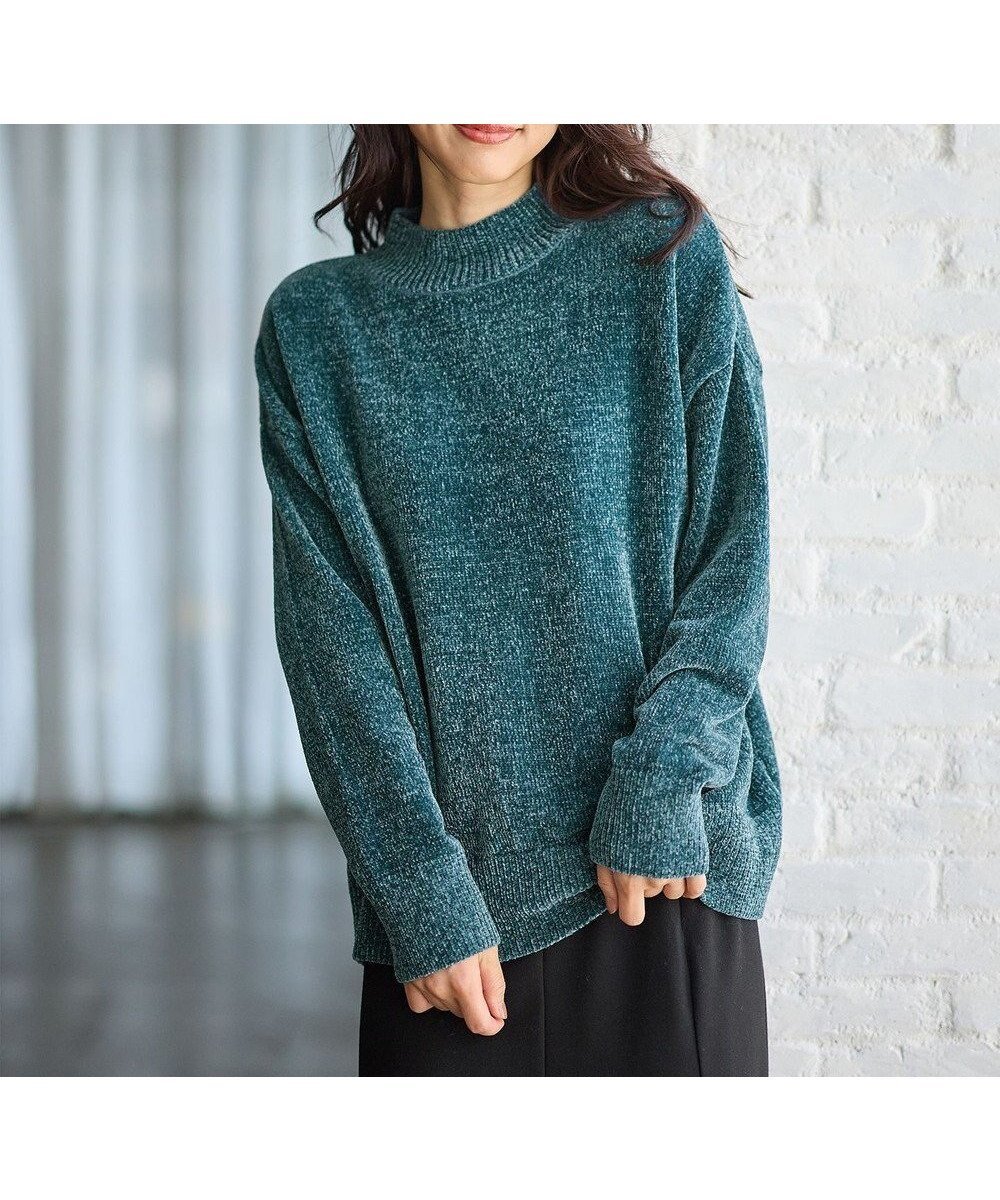 【エニー/ANY】のモールニットプルオーバー インテリア・キッズ・メンズ・レディースファッション・服の通販 founy(ファニー) ファッション Fashion レディースファッション Fashion for Women トップス・カットソー Cut & Sew Tops ニット Knit Tops & Sweaters カジュアルプルオーバー・ニットトップス Pullovers & Knit Tops / Casual Pullovers おすすめ Recommended / Our Picks インナー Innerwear シンプル Simple, Minimal セーター Sweater, Knitwear トレンド Trend, Trending Now ハイネック High Neck, Mock Neck A/W・秋冬 Autumn/Winter ブルー|ID: prp329100004682286 ipo3291000000033815890