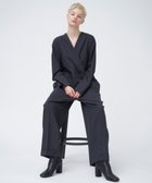 【エイトン/ATON】のTECHNO WOOL TWILL ジャンプスーツ CHARCOAL GRAY|ID: prp329100004682296 ipo3291000000033815921
