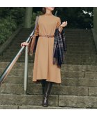【ティアクラッセ/Tiaclasse】の【安田美沙子さん着用・新色・XSサイズ追加】リブ切替ニットワンピース マスタード|ID: prp329100004682302 ipo3291000000035574666