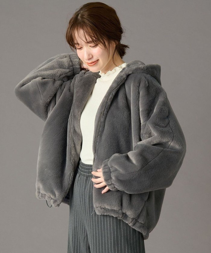 【エニー/ANY】のファーブルゾン インテリア・キッズ・メンズ・レディースファッション・服の通販 founy(ファニー) https://founy.com/ ファッション Fashion レディースファッション Fashion for Women アウター Coat / Outerwear Collection レディースジャケット・軽アウター Jackets ブルゾンジャケット・スポーティアウター Blouson Jackets おすすめ Recommended / Our Picks インナー Innerwear ジャケット Jacket, Outerwear スニーカー Sneakers, Trainers フェイクファー Faux Fur, Imitation Fur ブルゾン Blouson, Bomber Jacket A/W・秋冬 Autumn/Winter |ID: prp329100004682395 ipo3291000000034995782