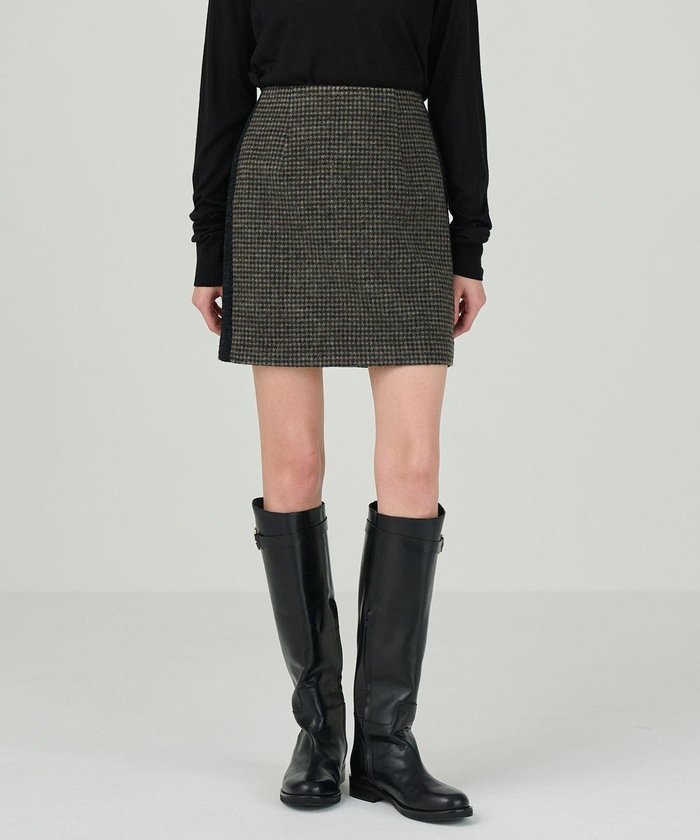 【グレース コンチネンタル/GRACE CONTINENTAL】のシャギーチェックミニスカート インテリア・キッズ・メンズ・レディースファッション・服の通販 founy(ファニー) https://founy.com/ ファッション Fashion レディースファッション Fashion for Women スカート Skirts ミニスカート Mini Skirts おすすめ Recommended / Our Picks クラシカル Classical, Vintage-Inspired コンパクト Compact, Small Size ジャケット Jacket, Outerwear セットアップ Set-Up, Coordinated Outfit A/W・秋冬 Autumn/Winter |ID: prp329100004682415 ipo3291000000033816447