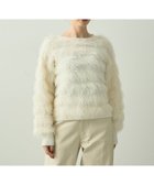 【イェッカ ヴェッカ/YECCA VECCA】のフェザーボーダーニット 人気、トレンドファッション・服の通販 founy(ファニー) ファッション Fashion レディースファッション Fashion for Women トップス・カットソー Cut & Sew Tops ニット Knit Tops & Sweaters コンパクト Compact, Small Size ショート Short, Short Length セーター Sweater, Knitwear フェザーヤーン Feather Yarn, Fluffy Yarn ボーダー Border, Stripe ポケット Pocket, Pocket Detail ミドル Middle Length, Mid Height A/W・秋冬 Autumn/Winter thumbnail Ivory|ID: prp329100004682429 ipo3291000000033816517
