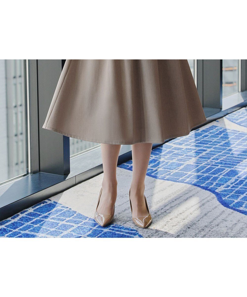 【ティアクラッセ/Tiaclasse】の【洗える】メランジツイルフレアスカート 人気、トレンドファッション・服の通販 founy(ファニー) 　ファッション　Fashion　レディースファッション　Fashion for Women　スカート　Skirts　Aライン・フレアスカート　A-Line & Flared Skirts　アクセサリー　Fashion Accessories　洗える　Machine Washable　秋　Autumn　切替　Switching, Contrast Panel　シューズ　Shoes, Footwear　チュニック　Tunic, Long Top　フェミニン　Feminine, Girly　フレア　Flare, Flared　メランジ　Melange, Mixed Yarn　楽ちん　Easy Fit, Comfortable　冬　Winter / This Winter　A/W・秋冬　Autumn/Winter　再入荷　Restock / Back in Stock　エレガント 上品　Elegant　新作・新入荷　New Arrivals / New In　ビジネス 仕事 通勤　Business / Work / Commuting　 other-1|ID: prp329100004682431 ipo3291000000033816523