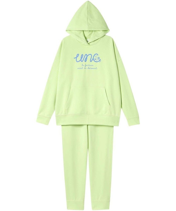 【ウンナナクール/une nana cool】の「ちょっとかっこいい女の子」の裏毛フーディーパジャマ インテリア・キッズ・メンズ・レディースファッション・服の通販 founy(ファニー) https://founy.com/ ファッション Fashion レディースファッション Fashion for Women ハンド Hand, Handmade パジャマ Pajamas, Sleepwear フランス France, French プリント Print, Printed Pattern ポケット Pocket, Pocket Detail おすすめ Recommended / Our Picks |ID: prp329100004682468 ipo3291000000033816667