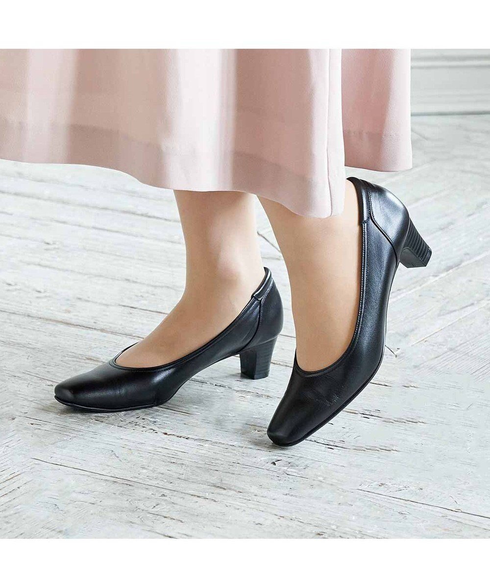 【リズ ラフィーネ/Riz raffinee】のRiz raffinee ブラックパンプス インテリア・キッズ・メンズ・レディースファッション・服の通販 founy(ファニー) 　ファッション　Fashion　レディースファッション　Fashion for Women　エレガント 上品　Elegant　オケージョン　Occasion Wear　クッション　Cushion, Throw Pillow　シンプル　Simple, Minimal　トレンド　Trend, Trending Now　フェミニン　Feminine, Girly　ベーシック　Basic, Essential　A/W・秋冬　Autumn/Winter　日本製　Made In Japan　2024年　2024　セレモニー　Ceremony　入学式　Entrance Ceremony　卒業式　Graduation Ceremony　結婚式　Wedding　ビジネス 仕事 通勤　Business / Work / Commuting　2024-2025秋冬・A/W　Autumn/Winter 2024–25 AW24–25　ブラック|ID: prp329100004682545 ipo3291000000033817057