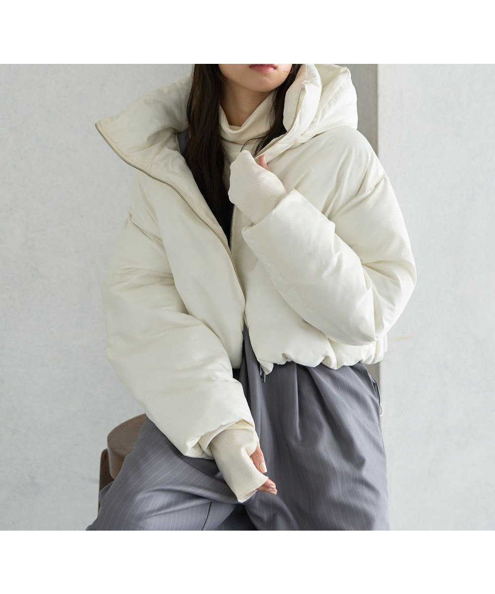 【アースミュージックアンドエコロジー/earth music&ecology】の2wayパファー ショートブルゾン 人気、トレンドファッション・服の通販 founy(ファニー) 　ファッション　Fashion　レディースファッション　Fashion for Women　アウター　Coat / Outerwear Collection　レディースジャケット・軽アウター　Jackets　ブルゾンジャケット・スポーティアウター　Blouson Jackets　おすすめ　Recommended / Our Picks　ショート　Short, Short Length　ジャケット　Jacket, Outerwear　ブルゾン　Blouson, Bomber Jacket　ポケット　Pocket, Pocket Detail　冬　Winter / This Winter　A/W・秋冬　Autumn/Winter　 other-1|ID: prp329100004682551 ipo3291000000033817098