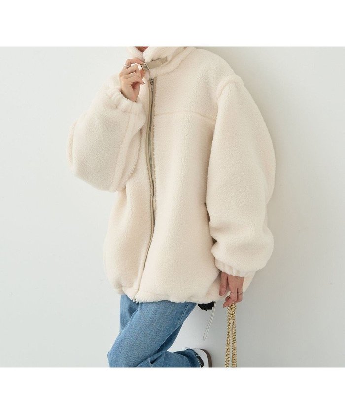 【アースミュージックアンドエコロジー/earth music&ecology】のボアルーズブルゾン インテリア・キッズ・メンズ・レディースファッション・服の通販 founy(ファニー) https://founy.com/ ファッション Fashion レディースファッション Fashion for Women アウター Coat / Outerwear Collection レディースジャケット・軽アウター Jackets ブルゾンジャケット・スポーティアウター Blouson Jackets おすすめ Recommended / Our Picks ジャケット Jacket, Outerwear フェイクレザー Faux Leather, PU Leather ブルゾン Blouson, Bomber Jacket ポケット Pocket, Pocket Detail A/W・秋冬 Autumn/Winter |ID: prp329100004682569 ipo3291000000033817182