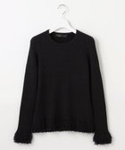 【自由区/JIYU-KU】の【PREMIUM KNIT COLLECTION】フリンジリブ ニット 人気、トレンドファッション・服の通販 founy(ファニー) ファッション Fashion レディースファッション Fashion for Women トップス・カットソー Cut & Sew Tops ニット Knit Tops & Sweaters コンパクト Compact, Small Size セーター Sweater, Knitwear バランス Balance, Style Balance フィット Fit, Slim Fit フリンジ Fringe, Tassel ボトム Bottoms, Lower Wear ループ Loop, Loop Knit ワイド Wide, Wide Fit A/W・秋冬 Autumn/Winter thumbnail ブラック|ID: prp329100004682586 ipo3291000000033817269