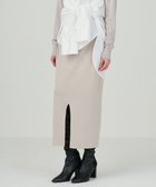 【グレース コンチネンタル/GRACE CONTINENTAL】のクーマラムニットスカート ベージュ|ID: prp329100004682621 ipo3291000000033817447