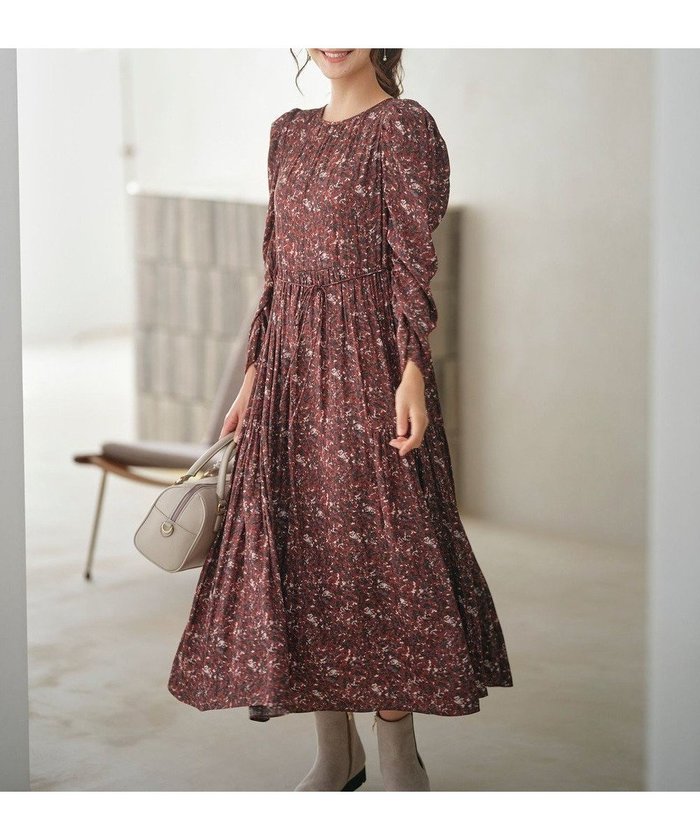 【エニィ スィス/any SiS】の【BAILA12月号掲載・貴島明日香さんコラボ】ペイントタッチフラワー ワンピース インテリア・キッズ・メンズ・レディースファッション・服の通販 founy(ファニー) https://founy.com/ 雑誌掲載アイテム Magazine Picks & Fashion Features ファッション雑誌 Fashion Magazines バイラ BAILA ファッション Fashion レディースファッション Fashion for Women ワンピース Dresses インナー Innerwear ギャザー Gathered, Ruffled コラボ Collaboration, Collab 12月号 December Issue シェイプ Shape, Slim Fit ストレッチ Stretch, Stretchy Fabric 雑誌 Magazine, Fashion Magazine とろみ Fluid, Flowy Fabric ツイル Twist, Twisted Detail バランス Balance, Style Balance パウダー Powder, Soft Tone フラワー Flower, Floral フレア Flare, Flared プリント Print, Printed Pattern モチーフ Motif, Design Theme 無地 Plain, Solid Color リボン Ribbon, Bow リラックス Relax, Relaxed Fit ワイド Wide, Wide Fit A/W・秋冬 Autumn/Winter |ID: prp329100004682627 ipo3291000000034817976