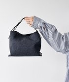 【インター ショシュール/INTER-CHAUSSURES】の【LORISTELLA】レザーハンドルキャンバスバッグ ブラックコンビ|ID: prp329100004682634 ipo3291000000033817525