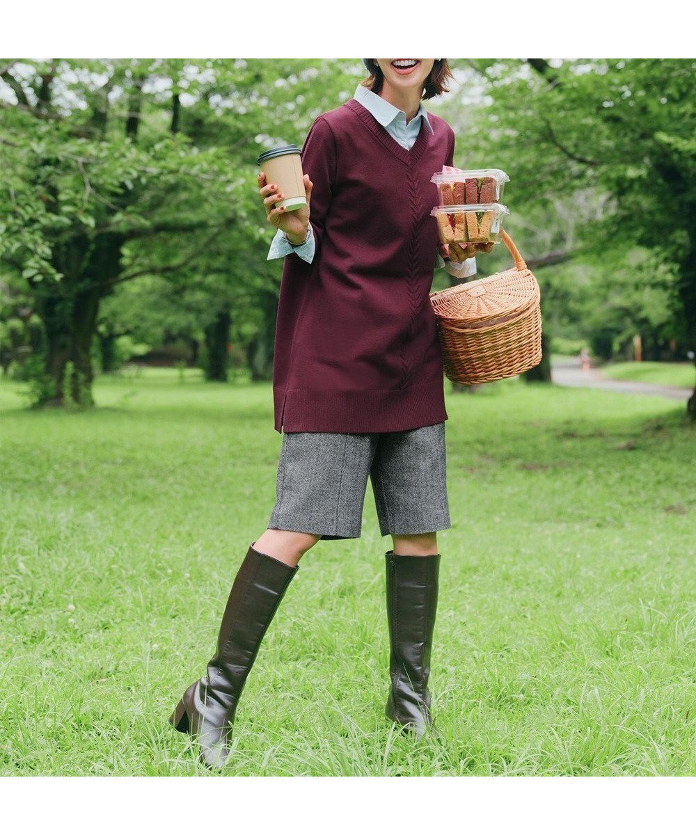 【ティアクラッセ/Tiaclasse】の【洗える】ウール調キュロットパンツ 人気、トレンドファッション・服の通販 founy(ファニー) 　ファッション　Fashion　レディースファッション　Fashion for Women　スカート　Skirts　アクセサリー　Fashion Accessories　ウォッシャブル　Machine Washable　春　Spring　洗える　Machine Washable　秋　Autumn　キュロット　Culottes, Wide Shorts　ギャザー　Gathered, Ruffled　シューズ　Shoes, Footwear　チュニック　Tunic, Long Top　ハーフ　Half, Half-Length　ポケット　Pocket, Pocket Detail　楽ちん　Easy Fit, Comfortable　冬　Winter / This Winter　A/W・秋冬　Autumn/Winter　再入荷　Restock / Back in Stock　エレガント 上品　Elegant　新作・新入荷　New Arrivals / New In　ビジネス 仕事 通勤　Business / Work / Commuting　 other-1|ID: prp329100004682667 ipo3291000000033942502