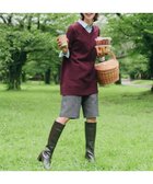 【ティアクラッセ/Tiaclasse】の【洗える】ウール調キュロットパンツ チャコールグレー|ID: prp329100004682667 ipo3291000000033942503