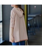 【ティアクラッセ/Tiaclasse】の【洗える】配色フーディーニットチュニック ライトピンク×ピンク|ID: prp329100004682668 ipo3291000000035709160