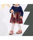 【ミキハウスホットビスケッツ/MIKI HOUSE HOT BISCUITS / KIDS】の【80-120cm】 襟付き チェック柄ワンピース 紺|ID: prp329100004683248 ipo3291000000034526192