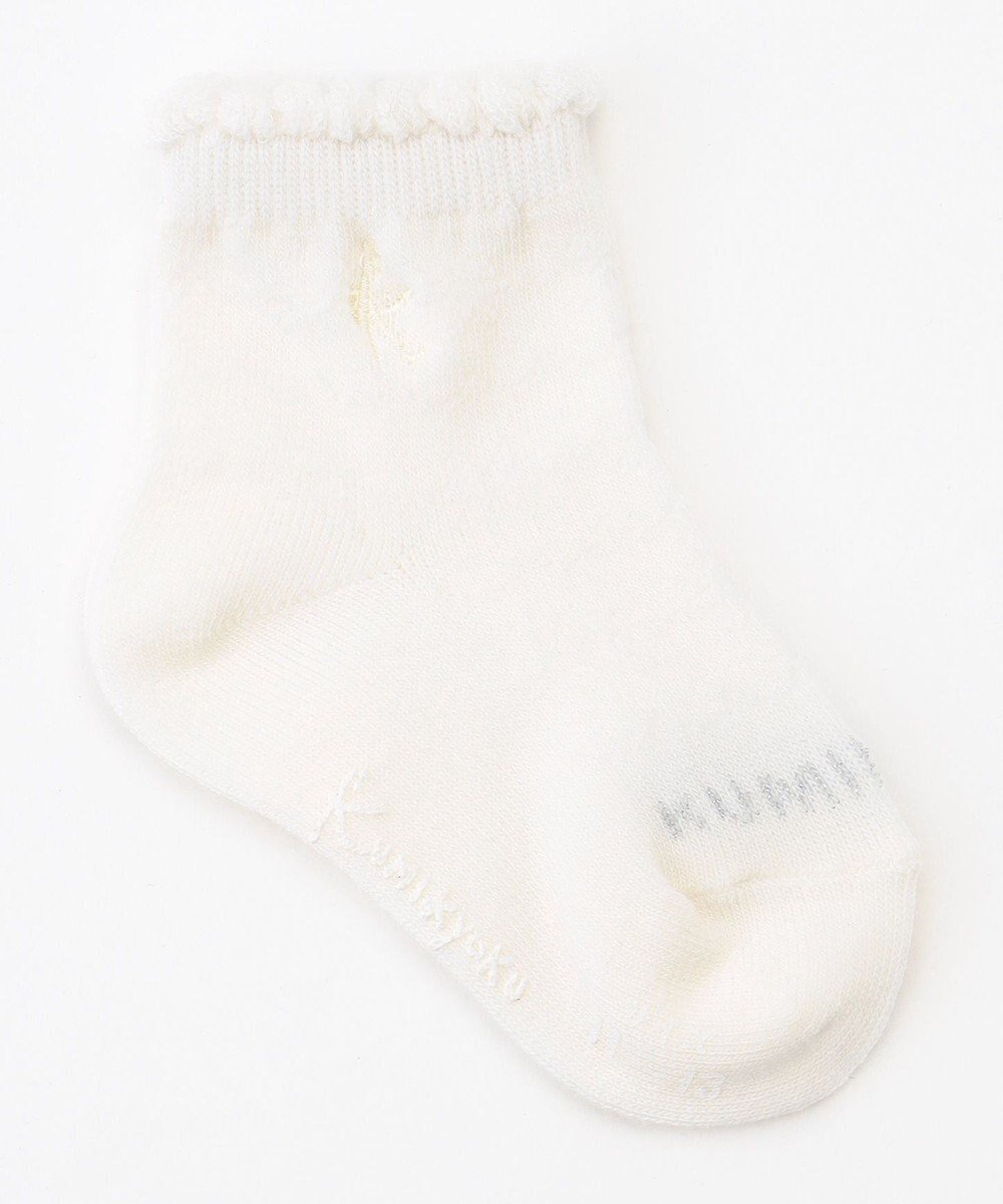 【組曲 / KIDS/KUMIKYOKU】の【11-15㎝】ベビー ソックス 人気、トレンドファッション・服の通販 founy(ファニー) ファッション Fashion キッズファッション Fashion for Kids おすすめ Recommended / Our Picks ギフト プレゼント Gift / Present スカラップ Scallop, Scalloped Edge ソックス Socks, Hosiery プリント Print, Printed Pattern ベビー Baby, Babywear エレガント 上品 Elegant 透かし Cut-Out, Lacework other-1|ID: prp329100004683261 ipo3291000000034242306