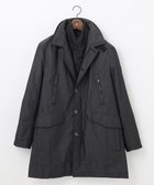 【ジョセフ アブード/JOSEPH ABBOUD / MEN】の【3WAY/撥水/INフード/ダウンライナー付】 3WAY高機能ダウンコートインターレースメモリーダウン ダークブラウン系|ID: prp329100004683302 ipo3291000000033822262